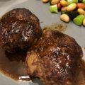 すーころん's cooksnap of when they made 簡単☆基本のハンバーグ.
