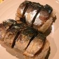 ✿maho✿'s cooksnap of when they made 焼き塩鯖寿司.