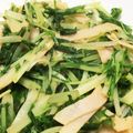 まりりん929's cooksnap of when they made 水菜消費☆水菜とベーコンのオイスター炒め.