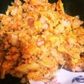 wolfee's cooksnap of when they made 病み付きベーコンキムチ炒飯.