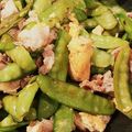 ＊あこゆは＊'s cooksnap of when they made スナップエンドウのガリバタ炒め.