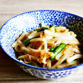 kebeibiko's cooksnap of when they made 油揚げと大根のオイスターソース炒め.