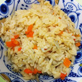 みかかめ's cooksnap of when they made にんじんとちりめんじゃこの炊き込みご飯.