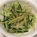 yumtas♥'s cooksnap of when they made ゴマ油で、きゅうりともやしのナムル❤.