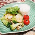 バカリャウ's cooksnap of when they made 海老とブロッコリーのレモングラス香味炒め.