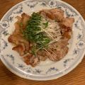 OZENstudio's cooksnap of when they made 豚肉のおろしポン酢炒め.