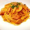 R★Hママ♥'s cooksnap of when they made 黄金比率ソース☆我が家の自慢のナポリタン.