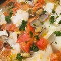 陸ケミ's cooksnap of when they made ホットプレートでアクアパッツァ.
