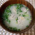 yuka_bg's cooksnap of when they made 出汁いらず！鰯のつみれとオクラのお味噌汁.