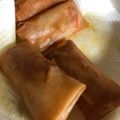 だるだる子's cooksnap of when they made にんじんだけの春巻き.