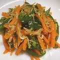 tmy_ymt's cooksnap of when they made ピーマンとにんじんのしらすきんぴら.