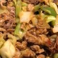 なのねの's cooksnap of when they made ☆豚肉 キャベツ 長ネギゴマ味噌炒め♡.