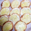 ♪ちゅれ♪'s cooksnap of when they made 餃子の皮アレンジ チーズ焼き.