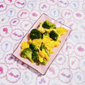 カレンガール's cooksnap of when they made ふわふわ卵とブロッコリーのマヨ炒め.