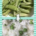 maccaas's cooksnap of when they made 旬の味わい♫ うすいえんどう豆ごはん.