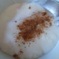 カクヨ's cooksnap of when they made ❁メロンシナモンヨーグルト❁.