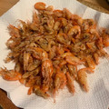 ゆもも♪'s cooksnap of when they made 居酒屋定番！【激ウマ♡川えびの唐揚げ】.