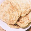 「うさはな」's cooksnap of when they made フワモチ♡ママの優しいお豆腐パンケーキ♡.