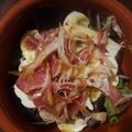 inLondon's cooksnap of when they made オリーブオイル&オニオン生ハムサラダ.