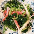 ナンキンハゼ's cooksnap of when they made ナンプラーでほうれん草とカニカマおひたし.