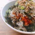 Omamama's cooksnap of when they made 速攻しらす丼.