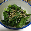 みー３２'s cooksnap of when they made 中華風♡簡単♪小松菜の海苔和え♫.