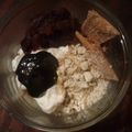 inLondon's cooksnap of when they made ❁あんこときな粉と黒胡麻のヨーグルト❁.