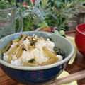 もりあん農園's cooksnap of when they made 蕗の炊き込みご飯.