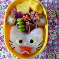 ちっちchan's cooksnap of when they made ノンタン キャラ弁.