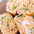 KAORULALA's cooksnap of when they made お弁当✿香るシャキ②セロリベーコン卵焼き.