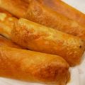 ハナえもん♪'s cooksnap of when they made 豚キムチーズ☆焼き春巻き.