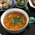 ＊＊まゆゆ＊＊'s cooksnap of when they made 生姜で温まる♪キノコとトマトのスープ.