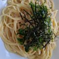 yuriレシピ's cooksnap of when they made お気に入りのたらこクリームパスタ.
