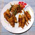 ﾁｲﾁｬﾝﾏﾏ's cooksnap of when they made 茸の豚巻き。甘味噌照り焼き、にんにく風味.
