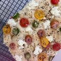105♡'s cooksnap of when they made 手作りチーズ&ホエー入りフォカッチャ.