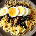 ☆ろんさん☆'s cooksnap of when they made 子供も大好き！ひき肉とニラの簡単まぜそば.