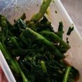 ふぁんたにゃん's cooksnap of when they made 冷凍菜の花で作る辛子和え.