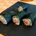 熱いお湯's cooksnap of when they made 超簡単☆ぜひ恵方巻きにコンビーフ海苔巻き.