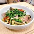 りんまるの実's cooksnap of when they made 豆苗ベーコンきのこトマトのふんわり卵炒め.