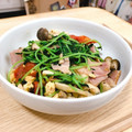 りんまるの実's cooksnap of when they made 豆苗ベーコンきのこトマトのふんわり卵炒め.