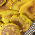 カルピスチューハイ's cooksnap of when they made かぼちゃのパンケーキ 離乳食中期以降.