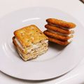 SUNMOONMOM's cooksnap of when they made ミルフィーユみたいなレアチーズケーキ.