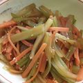 kapibaraだよ's cooksnap of when they made セロリと人参のきんぴら.