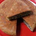 さくべえ's cooksnap of when they made 炊飯器で黒ゴマとさつまいものケーキ♪♪.