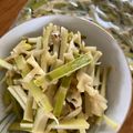 のりこ523's cooksnap of when they made 食感◎淡竹（筍）たけのこ手作りメンマ.