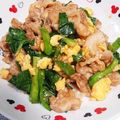 ＊SHIBA＊'s cooksnap of when they made ☆簡単！豚ニラ炒め☆.