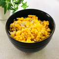 runa10's cooksnap of when they made ちりめんと炒り卵のまぜまぜ丼♡.