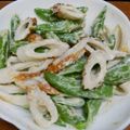 クックZTZ10H☆'s cooksnap of when they made ☆スナップエンドウとちくわの梅マヨ和え☆.