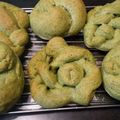 すみれおばさん's cooksnap of when they made ほうれん草のふかふかパン.