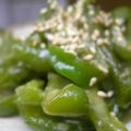 ✿かりん✿'s cooksnap of when they made ご飯が進みすぎる‼ピーマンのゴマ味噌炒め.